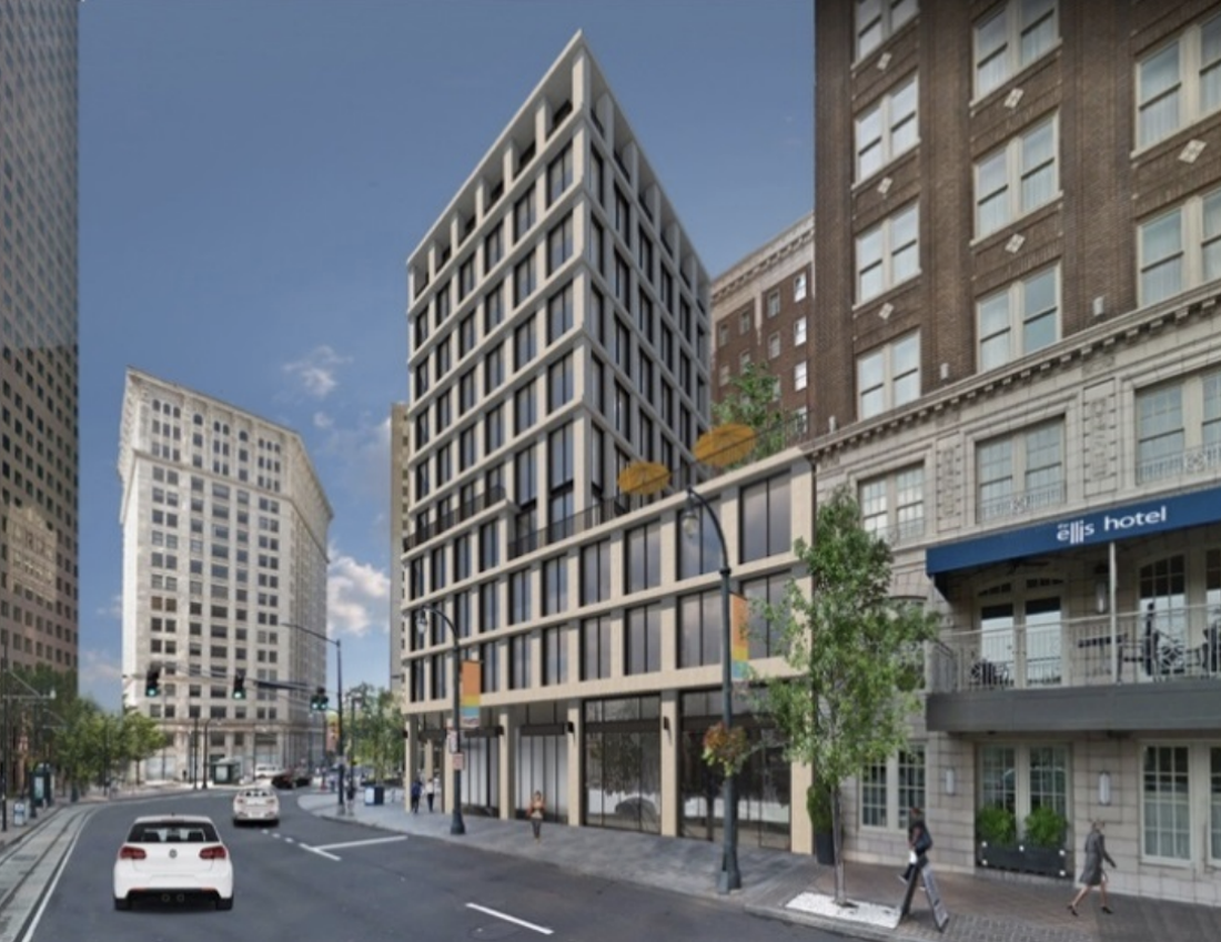 Ellis Hotel - Peachtree Center Transit Station Redevelopment