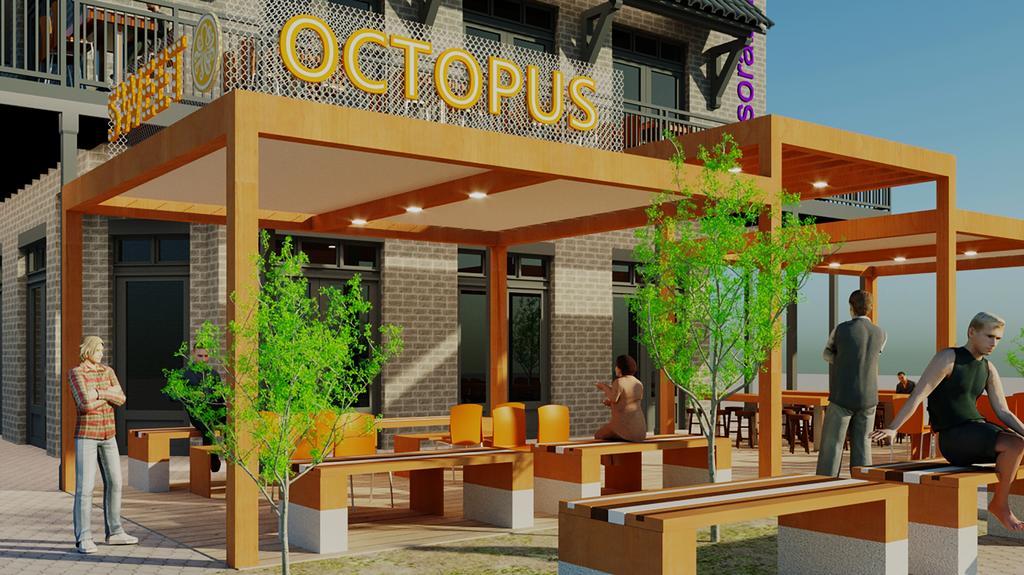 Sweet Octopus - Rendering