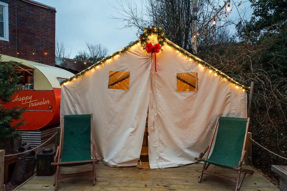 Ladybird Mess Hall Eastside Beltline Base Camp Tents