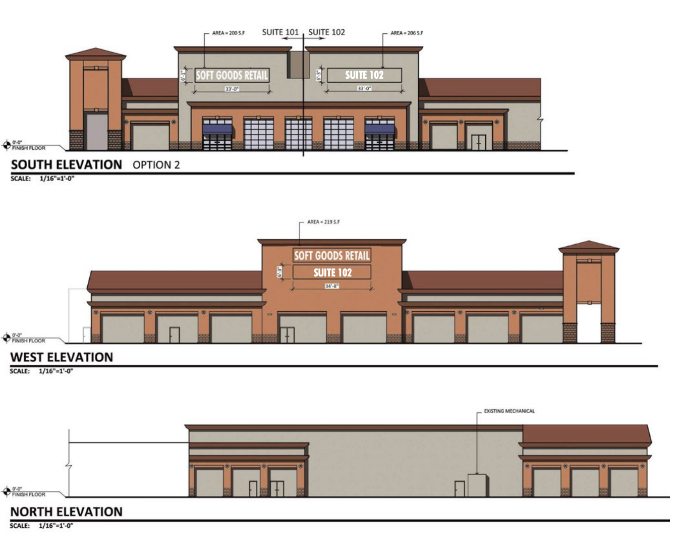 Marshalls - Home Goods - Porter Ranch Town Center - Elevation