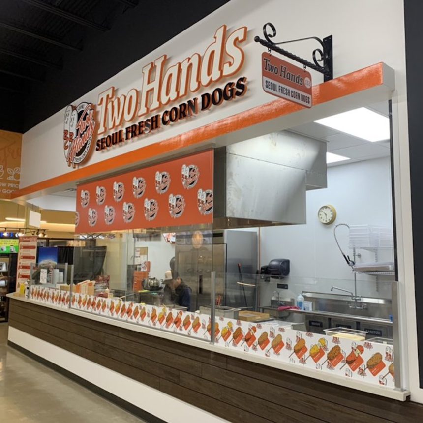 Two Hands Seoul Fresh Corn Dogs - Northridge