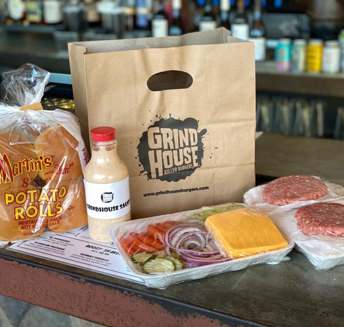 Grind at Home Burger Kit - Grindhouse Killer Burgers - COVID-19