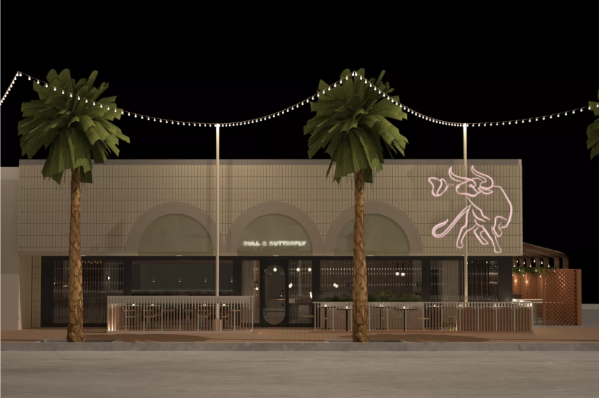 Bull and Butterfly Runway Playa Vista Rendering