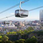 Los Angeles aerial Rapid Transit LA ART Gondala Rendering 1