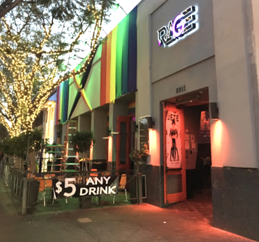 Rage West Hollywood Closed