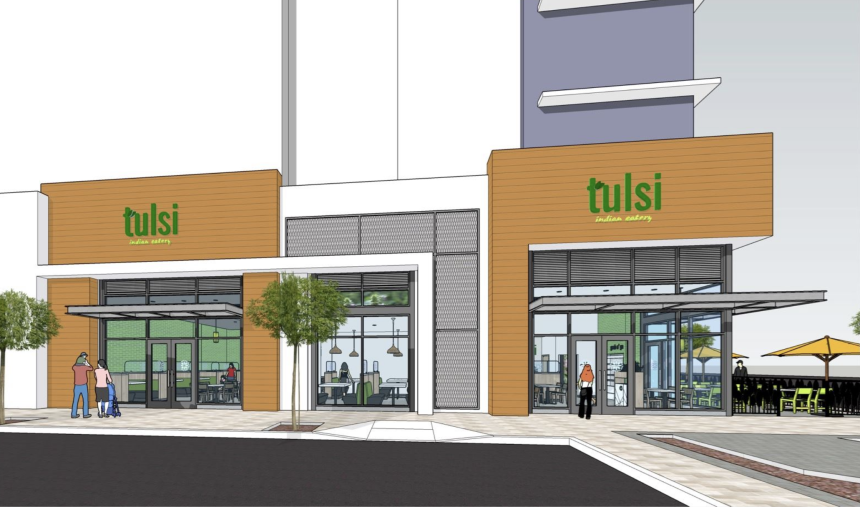 Tulsi Indian Eatery Northridge Rendering 1