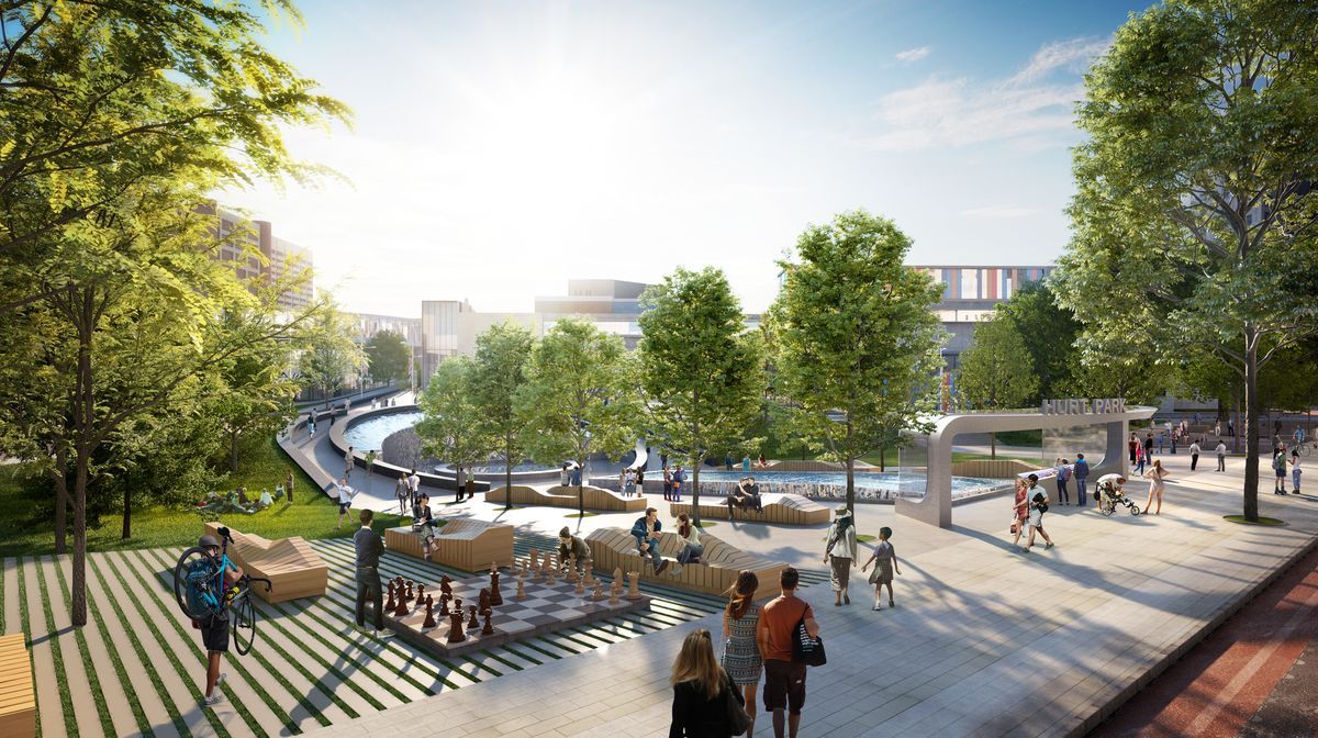 Hurt Park Renovation Rendering 1
