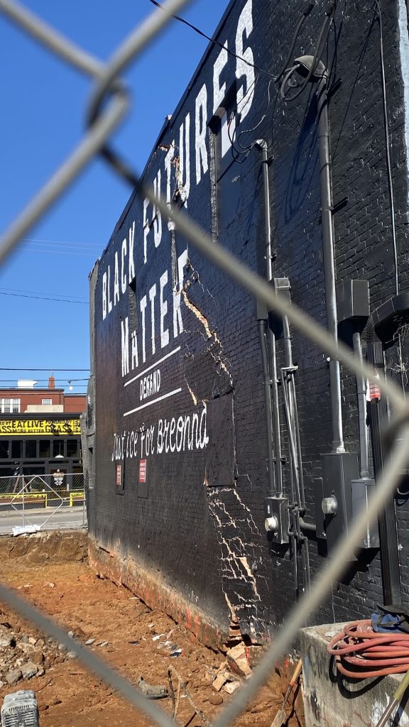 Building Formerly Home To The Sound Table Near Collapse Following Construction Snafu