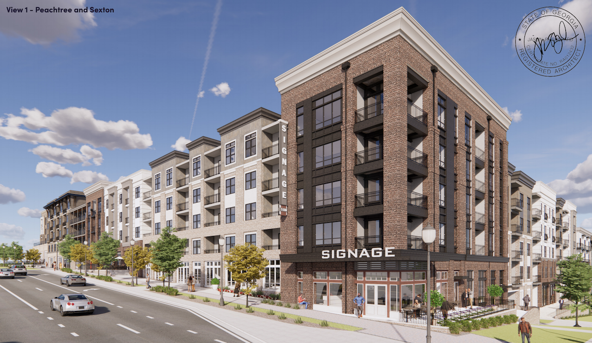 Scope The Renderings For Latest Proposed Related Development Mixed-Use - Rendering 1