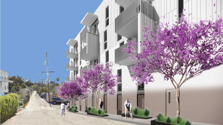 Local Development and RYDA's 3004 Sunset Blvd. Rendering