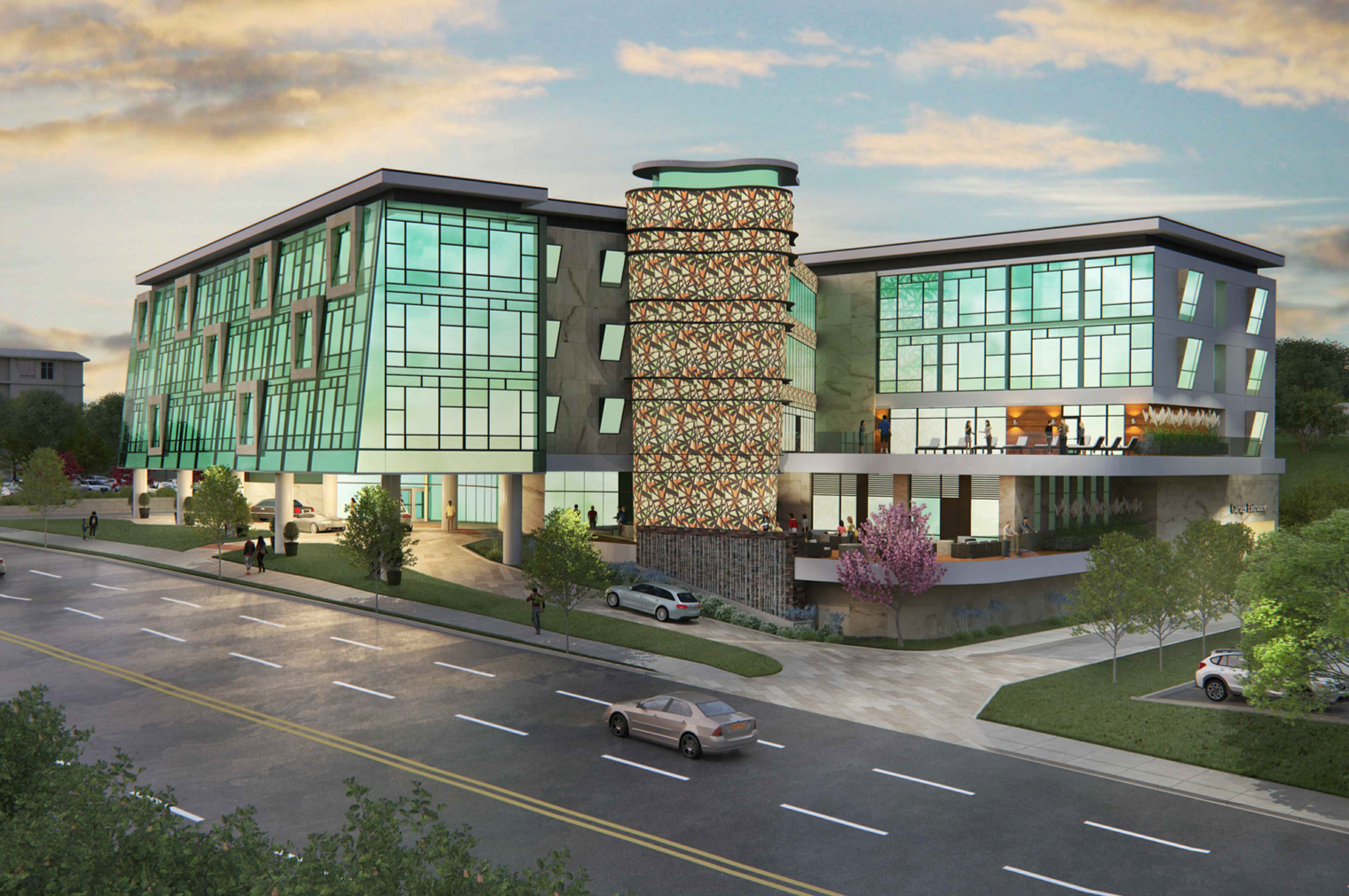 20401 Ventura Blvd. Woodland Hills Hotel Rendering