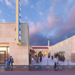 Netflix Egyptian Theatre Outside Rendering