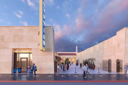 Netflix Egyptian Theatre Outside Rendering