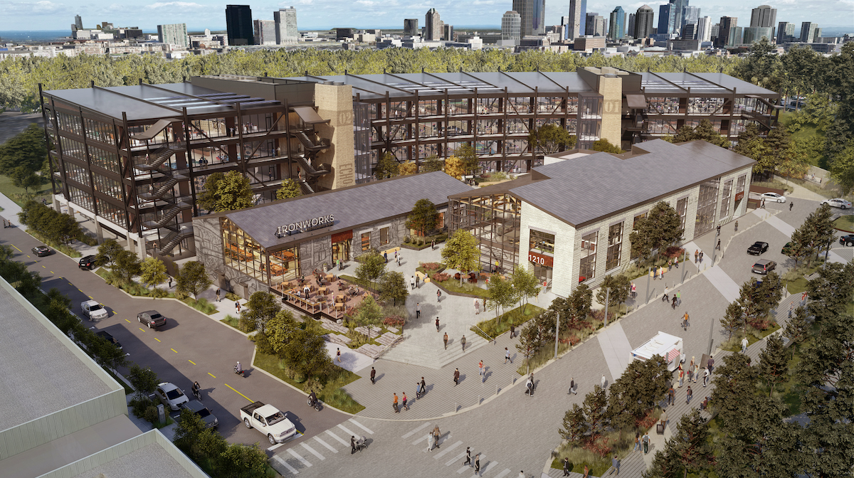 New Echo Street West Renderings Emerge As SRS Leads Retail Leasing Efforts - Rendering 1