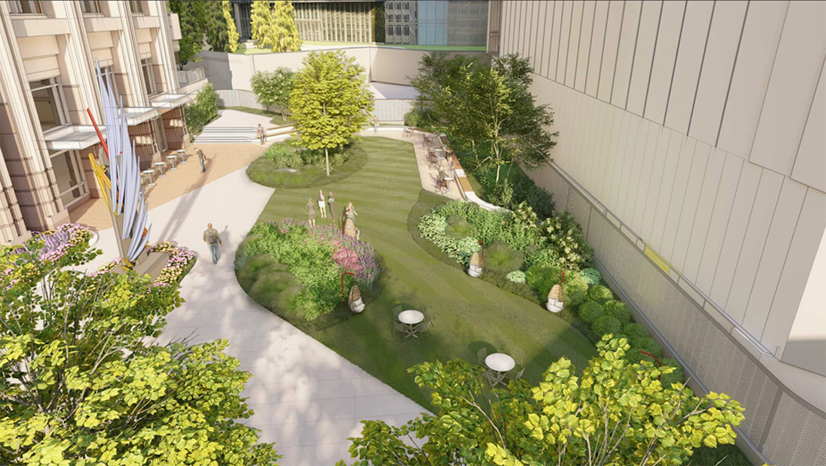 [Renderings] Improvements Coming To Midtown's Promenade Tower - Rendering 1