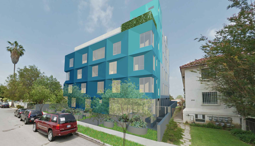 608 N. Serrano Ave. Rendering