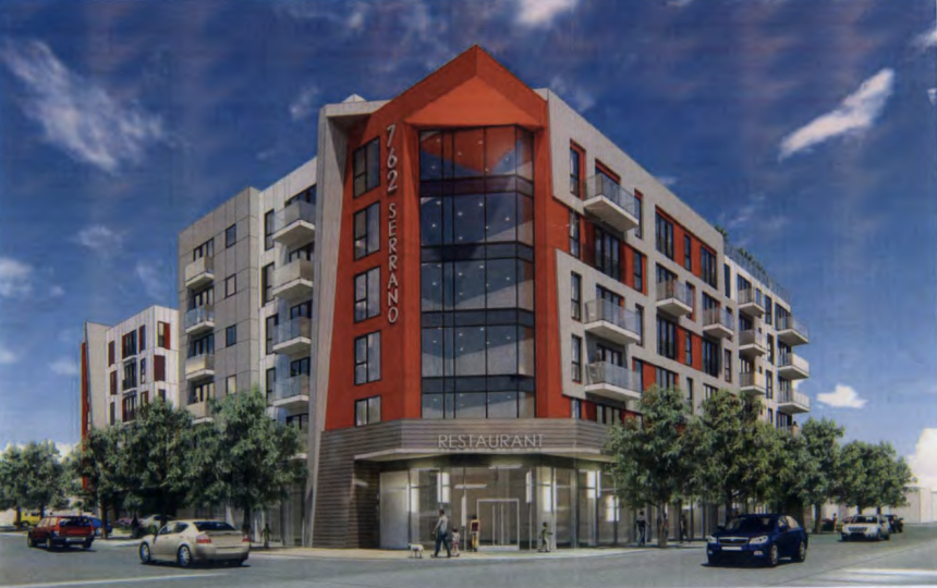 762 S. Serrano Ave. Rendering