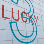 Lucky 3 Sign