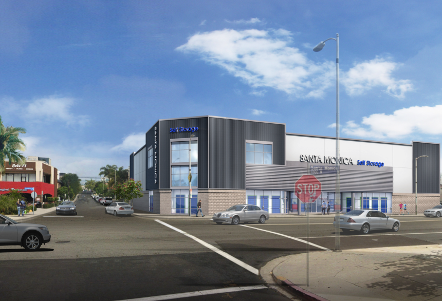 11879 Santa Monica Blvd. Self-Storage Rendering