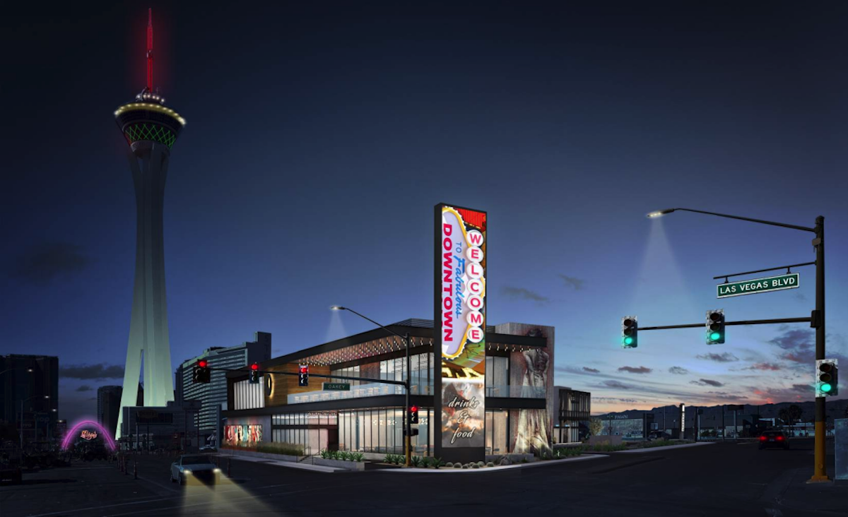 Details Surface For '1700 Vegas,' Mixed-Use Set To Rise at Former Site of Vickie's Diner - Rendering 1