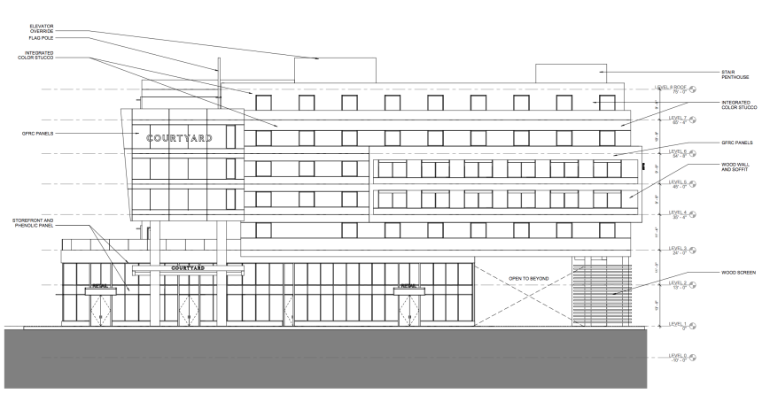 3685 S. Vermont Hotel Rendering