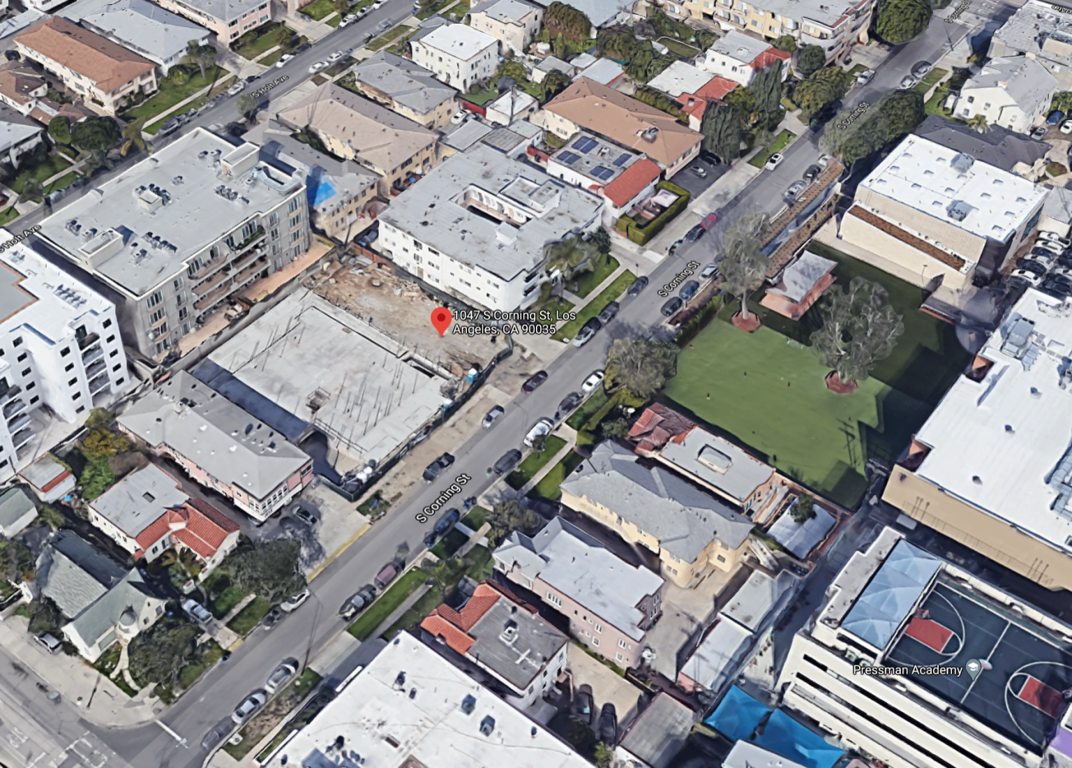 1047 Corning Project Site