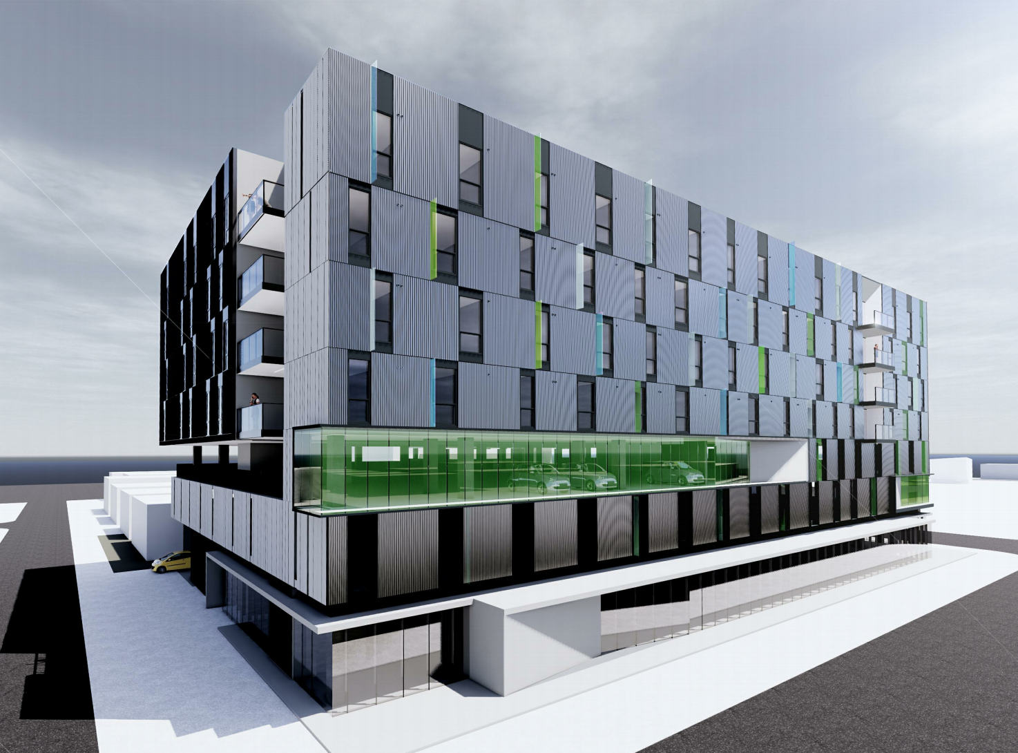 6007 Sunset Rendering