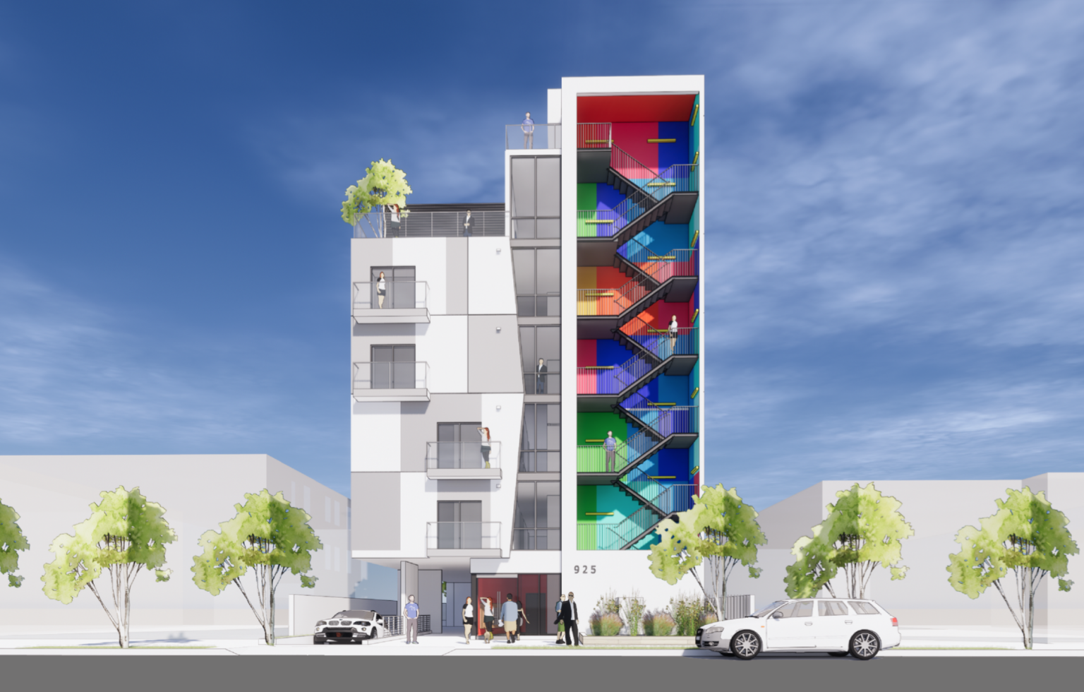 925 Manhattan Place Rendering (1)