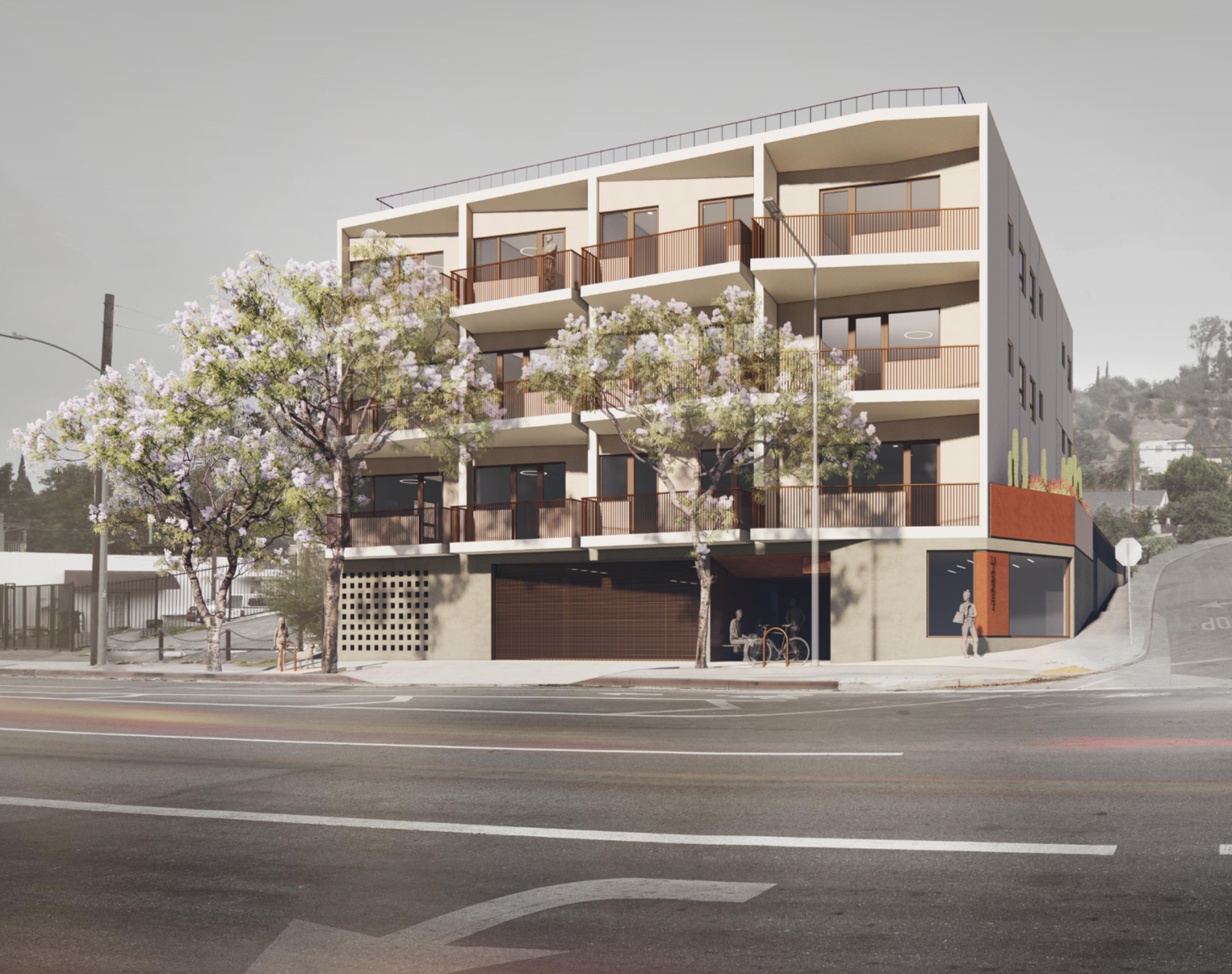 Huntington Apartments Rendering