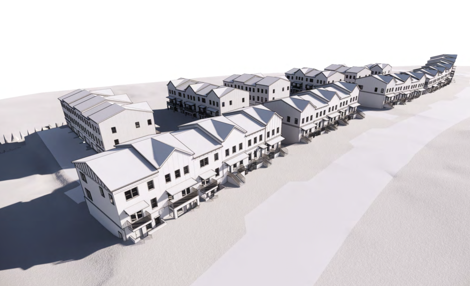 West Hollywood Townhomes Rendering