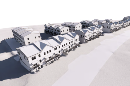 West Hollywood Townhomes Rendering