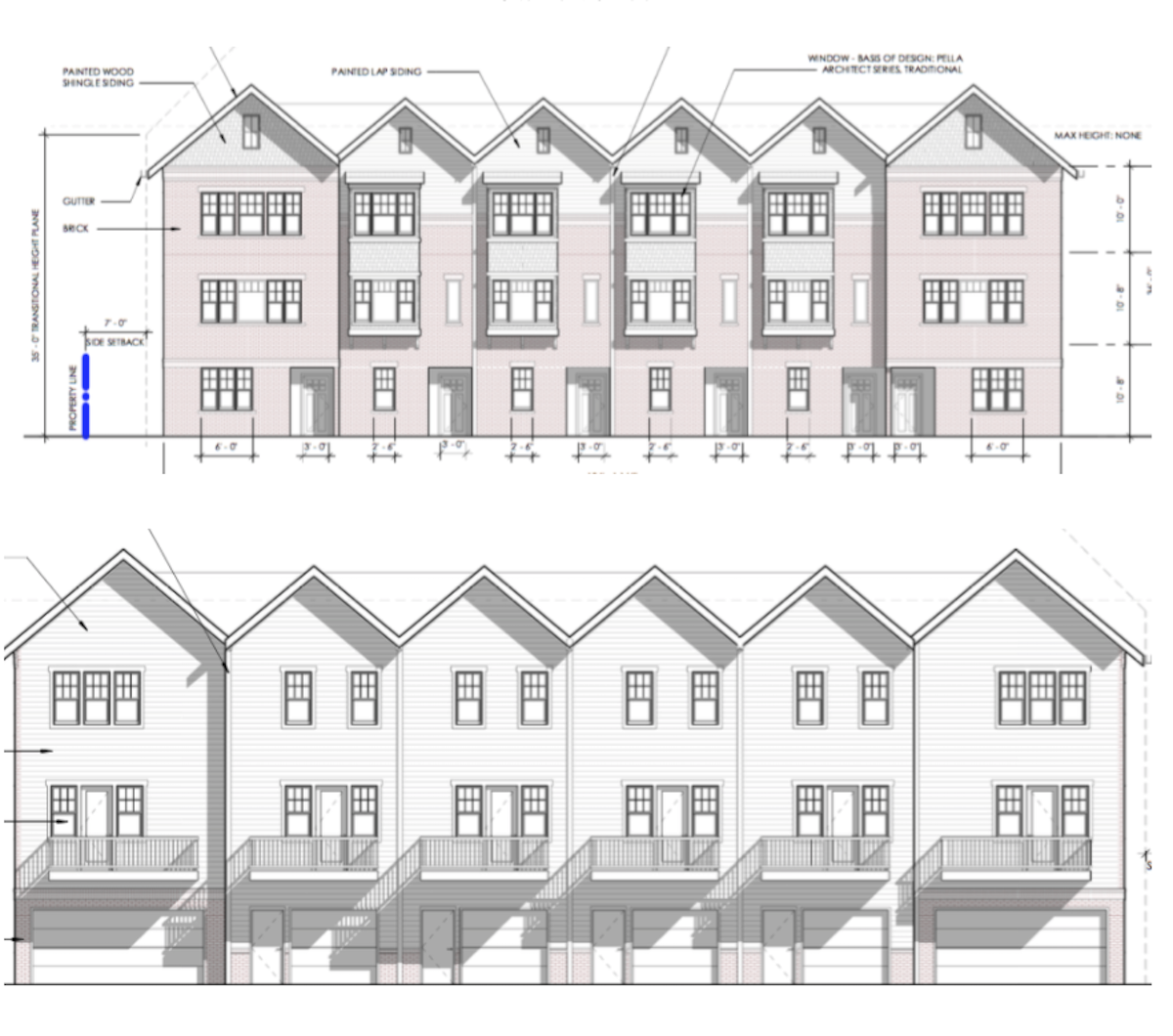 Planned 31-Townhome Chosewood Park Project Heads Before BeltLine DRC