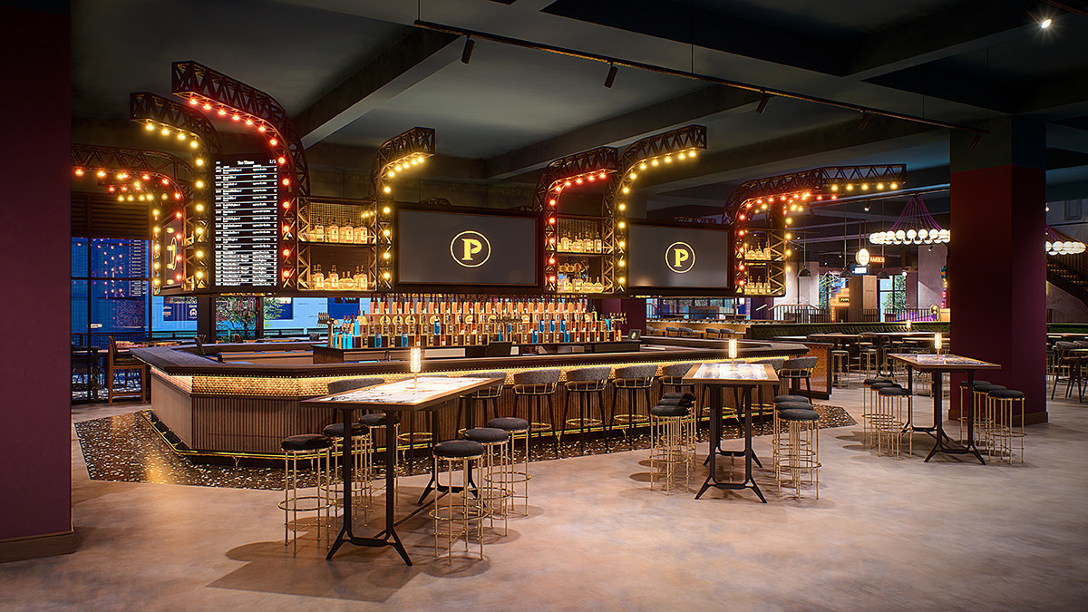 Puttshack Atlanta Main Bar