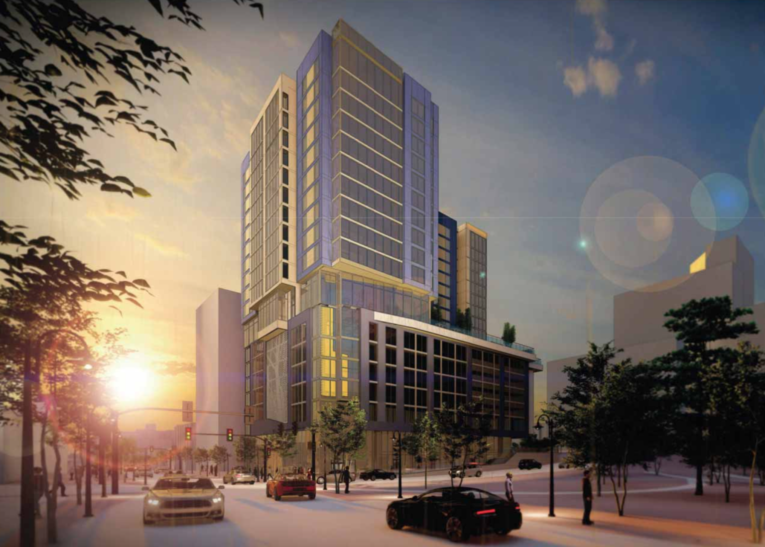 Residence Inn Marriott Centennial Olympic Park Rendering 1