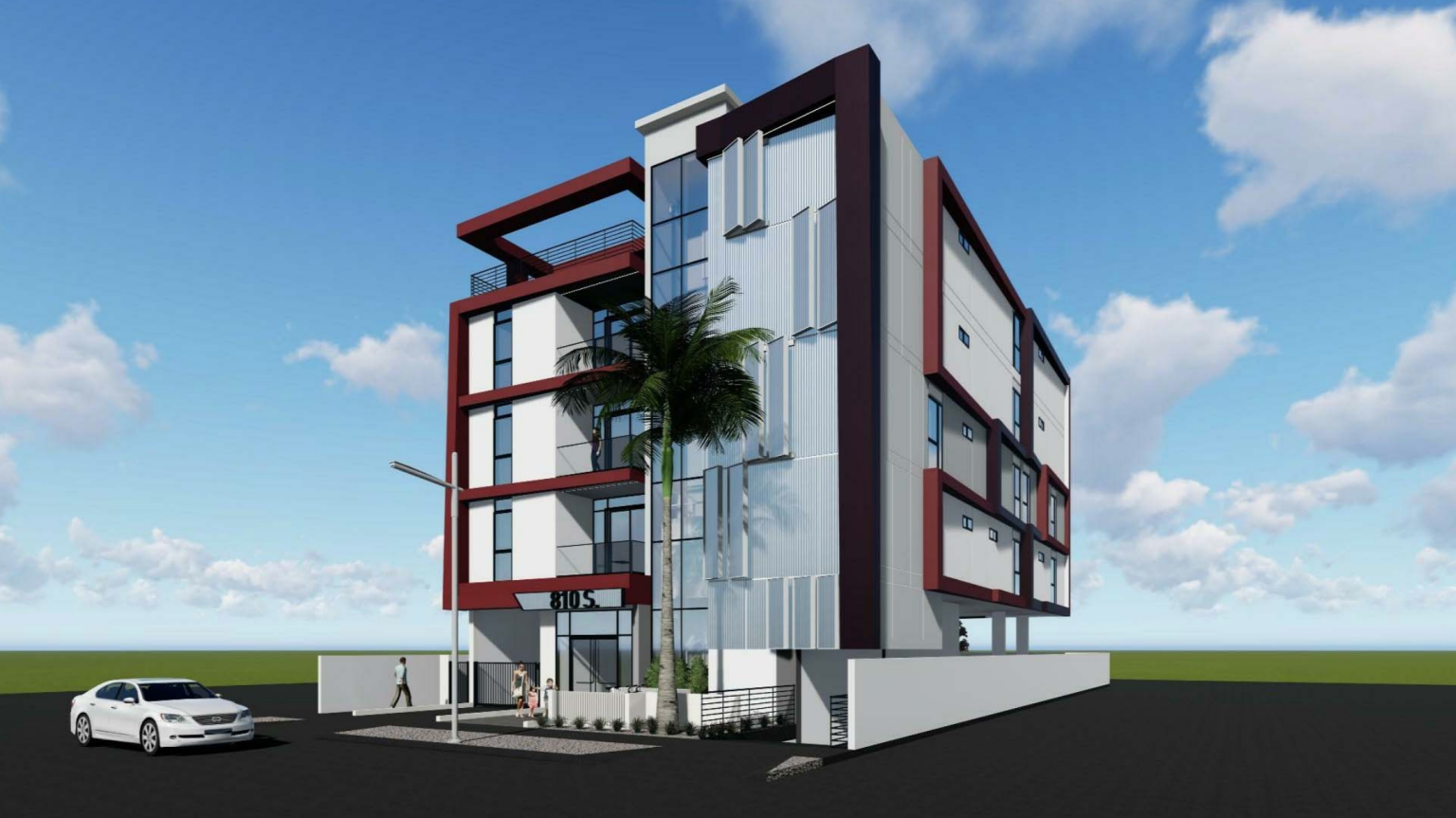 810 South Wilton Rendering