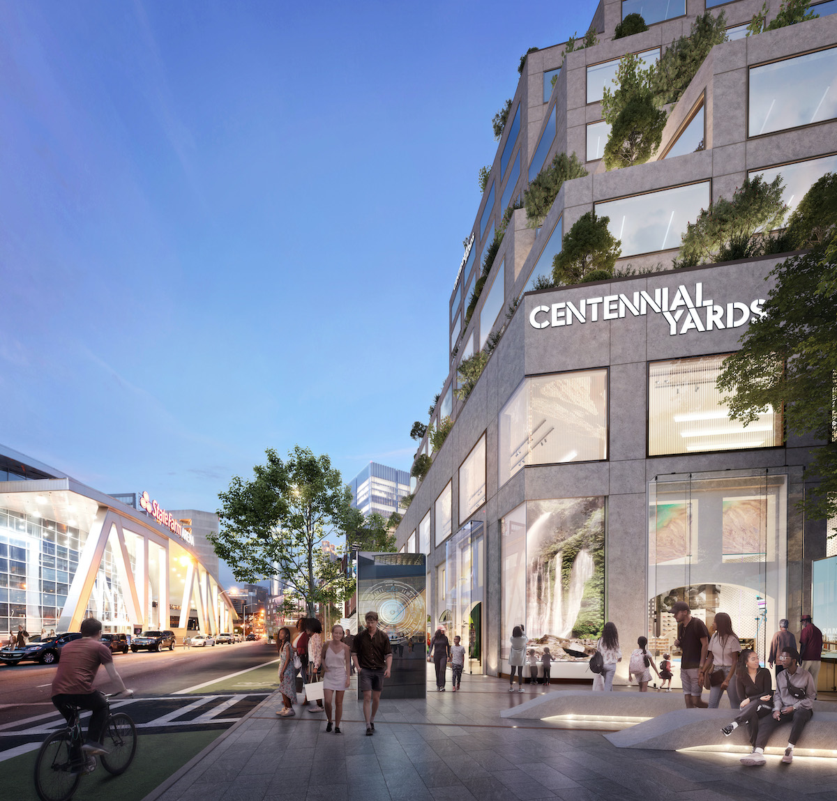 Centennial Yards Releases Refined Site Plan - Rendering 1