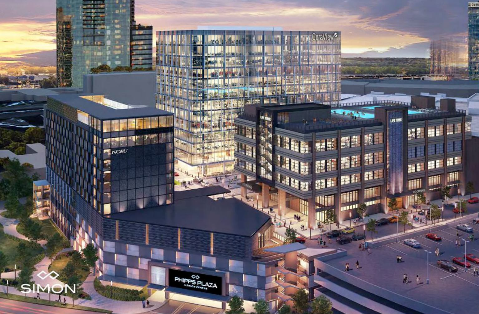 Phipps Plaza Project Rendering