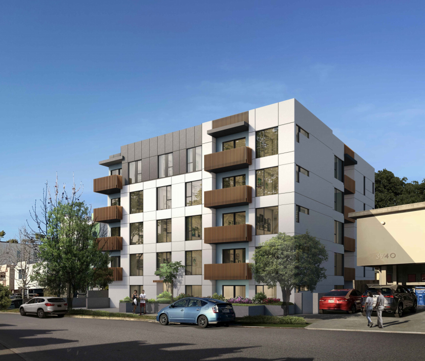 Kelton Apartments Rendering 1