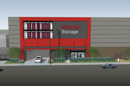 Vernon Avenue Storage Rendering