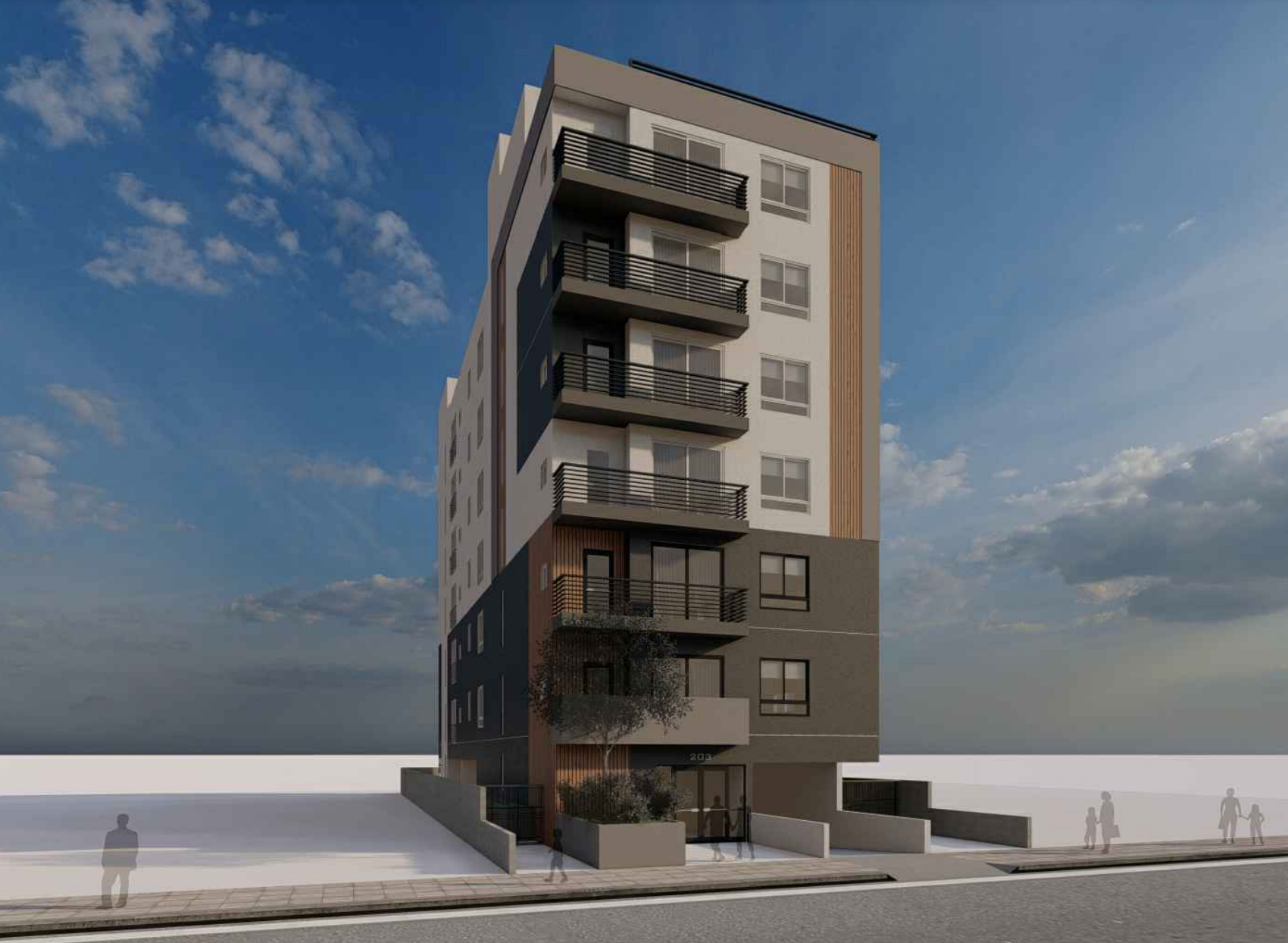 Seven-Story Apartment Building Planned Near Beverly Boulevard And ...