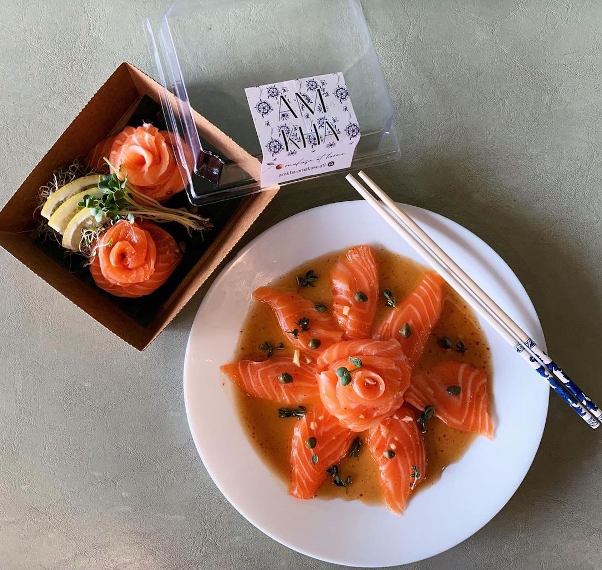 From the Creators of Snackboxe Comes Amkha Omakase