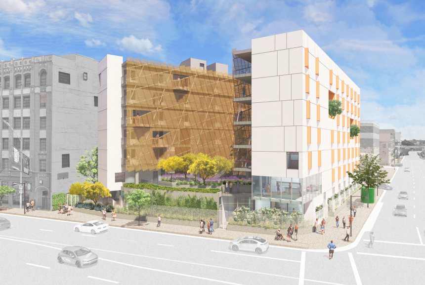 Downtown Women's Center Project Rendering 1