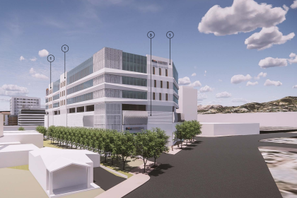 Hollywood Presbyterian Medical Center Project Rendering 1