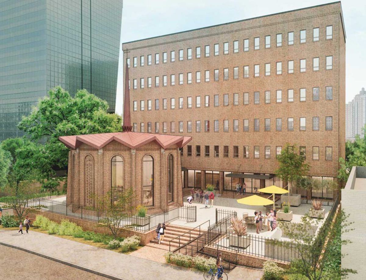 Developers Complete Conversion of Former United Methodist Center Into Revival Lofts - Rendering 1