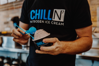 Chill-N Moves to Cool Texas Down With 'Wicked Smart' Nitrogen Ice Cream