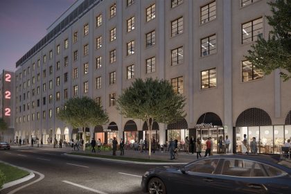 Newport Secures Building Permit, $75M Debt Financing For First Phase of South Dwntn Adaptive Reuse 222 Mitchell - Rendering 1