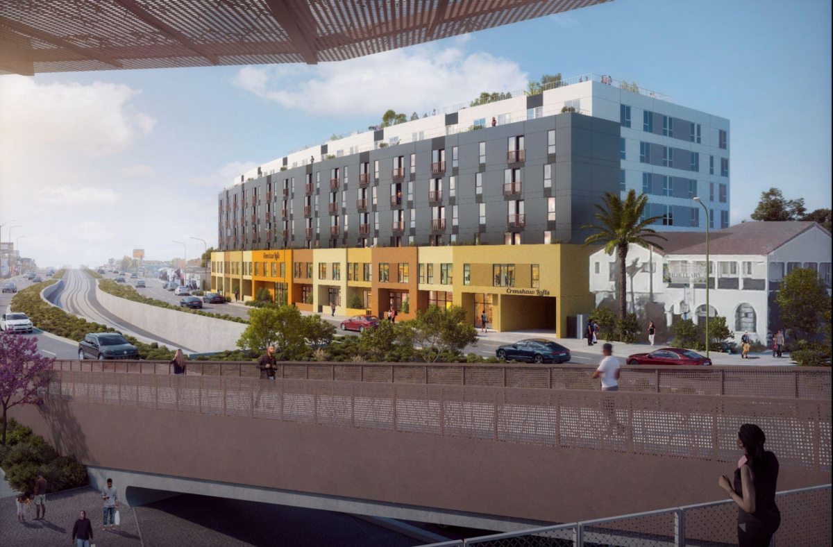 Crenshaw Lofts Project Rendering 1