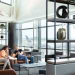 New, 30,000 sq.-ft. United ClubSM at Newark Liberty International Airport offers more modern United brand experience with views of the Manhattan skyline, close to 500 seats, spa-like shower suites and a barista-staffed coffee shop