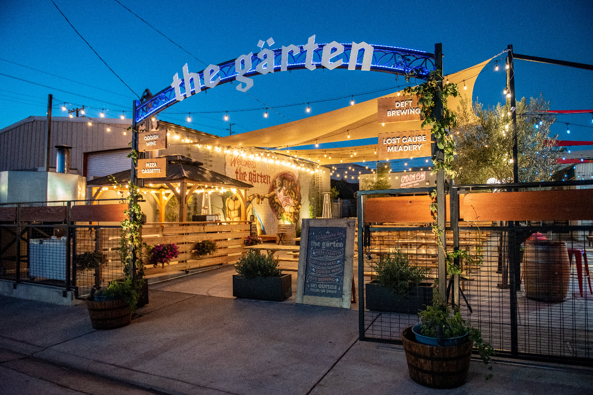 New biergarten-style space The Gärten opens Oct.