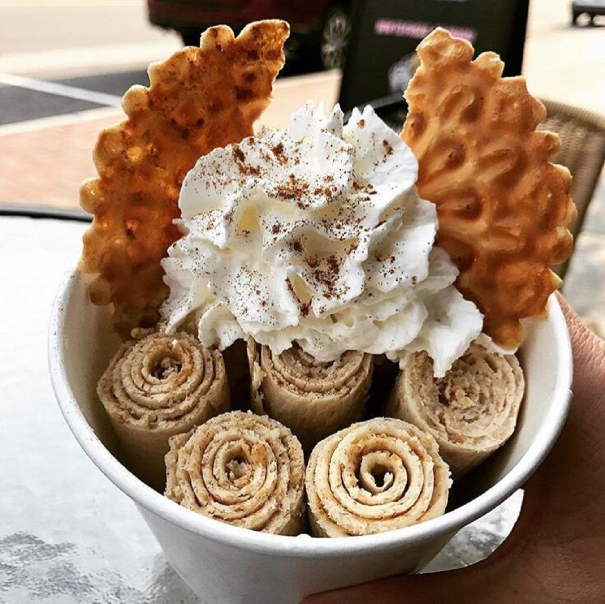 A Rolled Ice Cream Store Has its Sights Set on Pearl Street